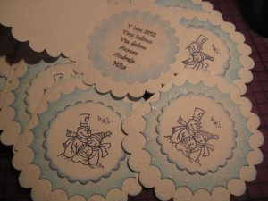 Ročno izdelane novoletne voščilnice Ročno izdelane novoletne voščilnice