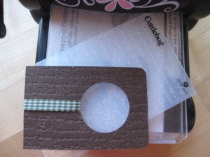 Embosiranje na Sizzix big shot napravi Embosiranje na Sizzix big shot napravi