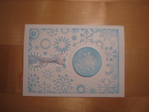 ročno izdelana novoletna voščilnica ročno izdelana novoletna voščilnica