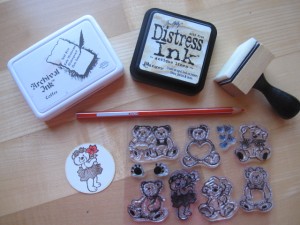 uporaba Distress ink uporaba Distress ink