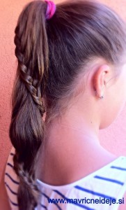 French braided ponytail French braided ponytail