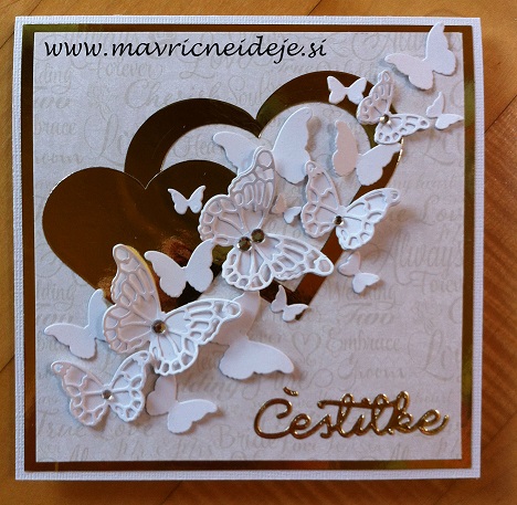 voščilnica ob poroki