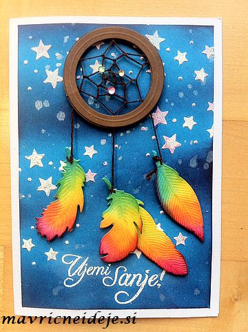 Lovilec sanj na voščilnici