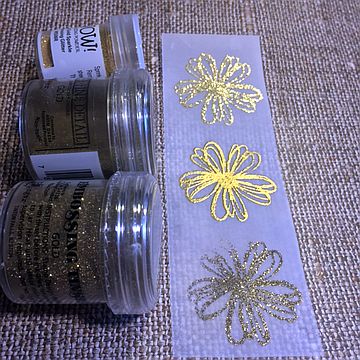 Ranger zlat embosing prah