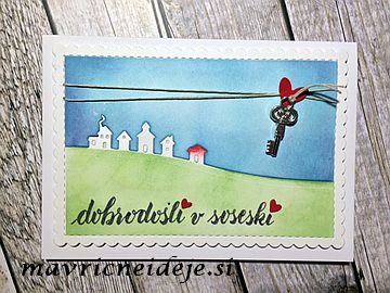 Voščilnica za dobrodošlico