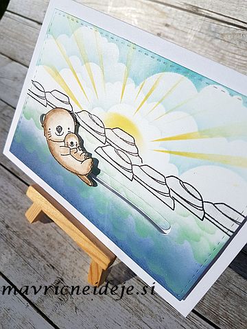 MFT Otterly love you slider card