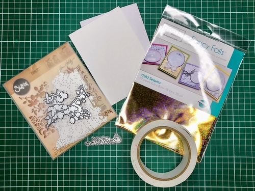 1 Gina K. Fancy Foils voščilnica