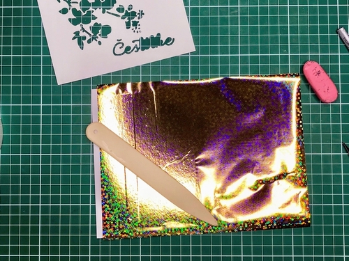 10 Gina K. Fancy Foils voščilnica