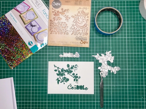 4 Gina K. Fancy Foils voščilnica