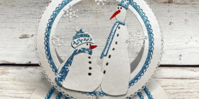 Ring-Shaped-Pop-Up-Easel-Card-snowman