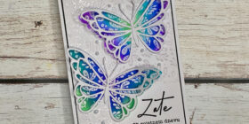 najlepši par, metulja na voščilnici