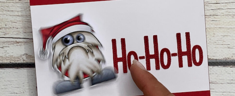 acction-spring-wobble-santa-Tim-Holtz-Cling-Mount-Stamps-Merry-Misfits