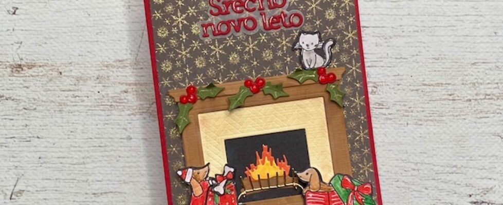 Altenew-Modern-Fireplace-christmas-card-1