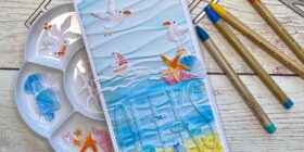 morska-voščilnica-in-distress-barvice